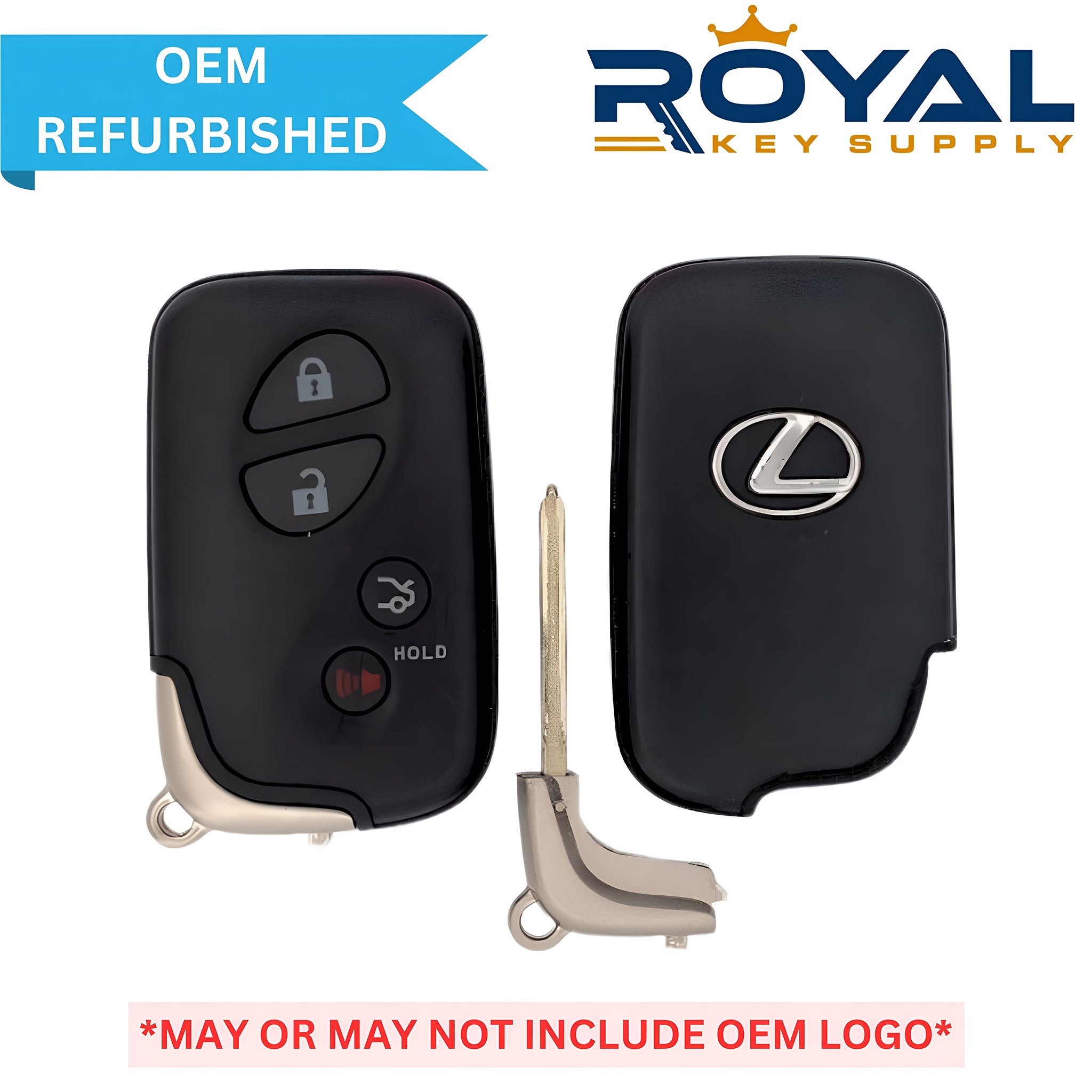 Lexus Refurbished 2010-2014 LS460 Smart Key 4B Trunk FCCID: HYQ14ACX PN# 89904-50F90 - Royal Key Supply