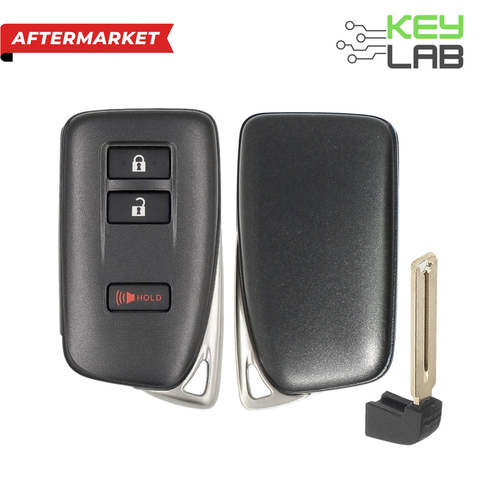 Lexus Aftermarket 2015-2020 NX300H Smart Key 3B FCCID: HYQ14FBA PN# 89904-78460