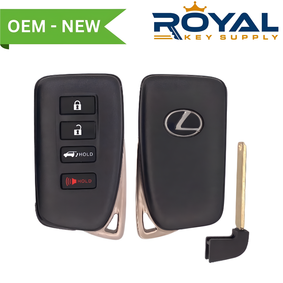 Lexus New OEM 2016-2020 RX350 Smart Key 4B Hatch FCCID: HYQ14FBB PN# 89904-0E160