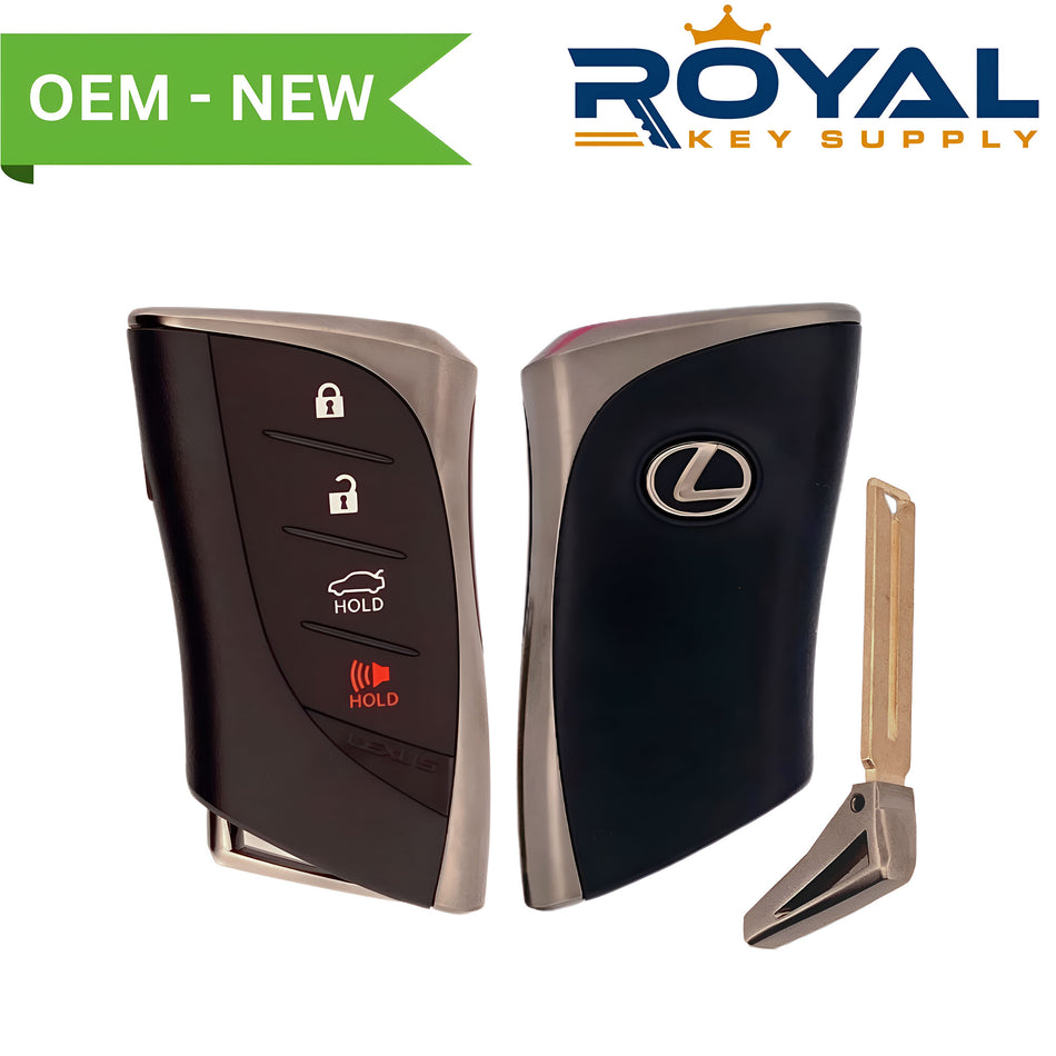 Lexus New OEM 2020-2024 ES250, ES350 Smart Key 4B Trunk FCCID: HYQ14FBZ PN# 8990H-06020 - Royal Key Supply