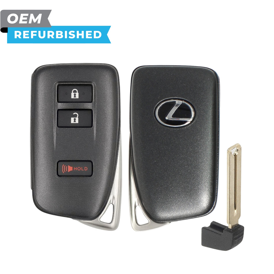 Lexus Refurbished OEM 2020-2021 NX200T Smart Key 3B FCCID: HYQ14FLB PN# 89904-78G30