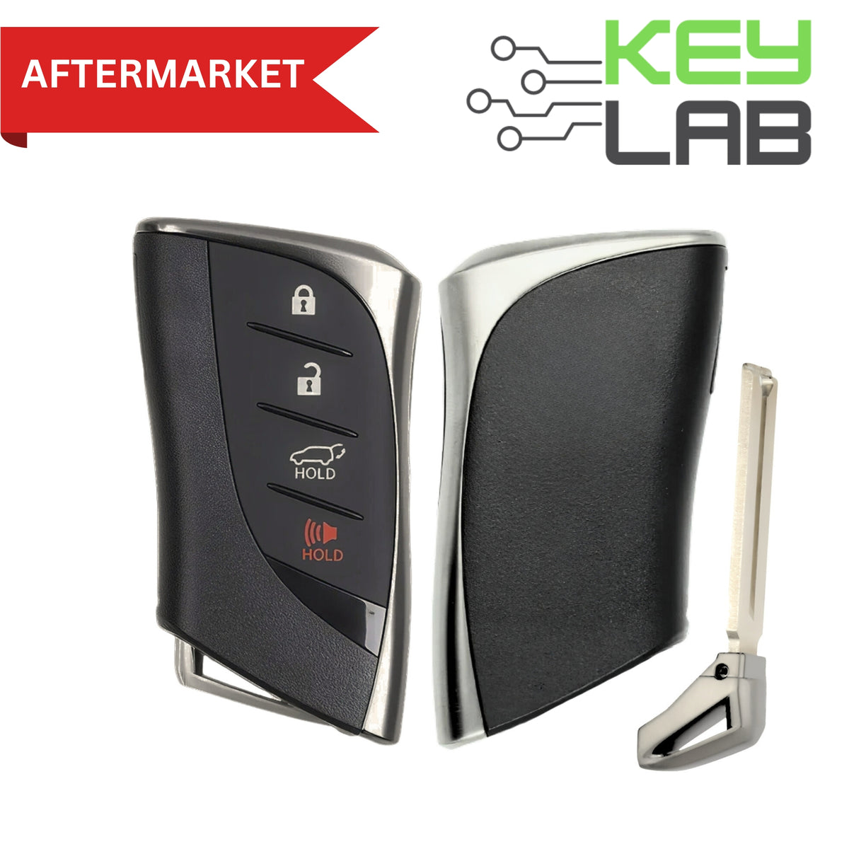 Lexus Aftermarket 2020-2022 UX200, UX250h Smart Key 4B Hatch FCCID: HYQ14FBZ PN# 8990H-76590