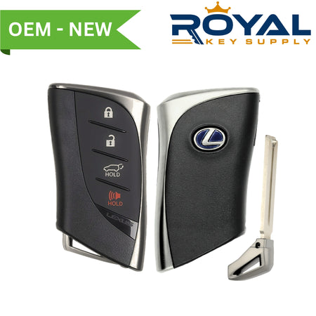 Lexus New OEM 2022-2024 NX450H Smart Key 4B Hatch FCCID: HYQ14FLD PN# 8990H-78690