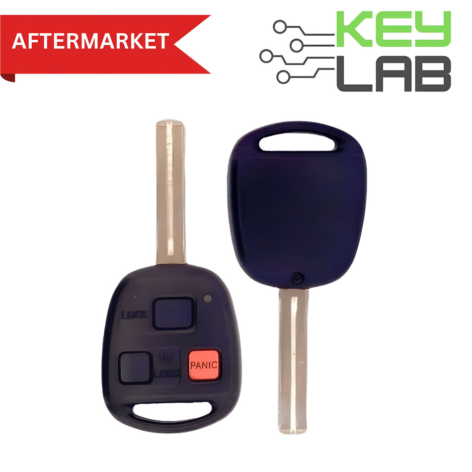 Lexus Aftermarket 2003-2008 GX470, LX470 Remote Head Key 3B FCCID: HYQ1512V PN# 89070-60801 - Royal Key Supply