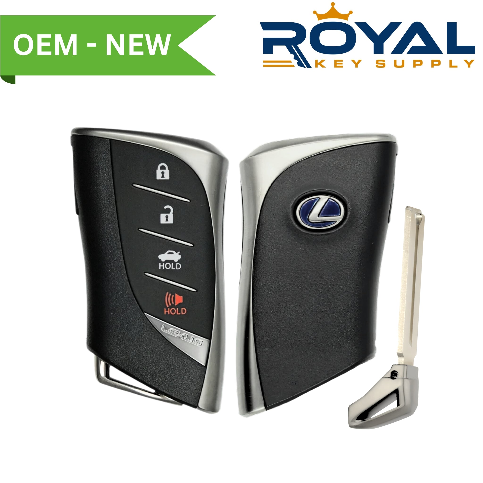 Lexus New OEM 2024 LC500 Smart Key 4B Trunk FCCID: HYQ14FBZ PN# 8990H-11010 - Royal Key Supply