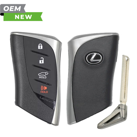 Lexus New OEM 2024-2025 UX200, UX250H Smart Key 4B Hatch FCCID: HYQ14FLC PN# 8990H-76F20
