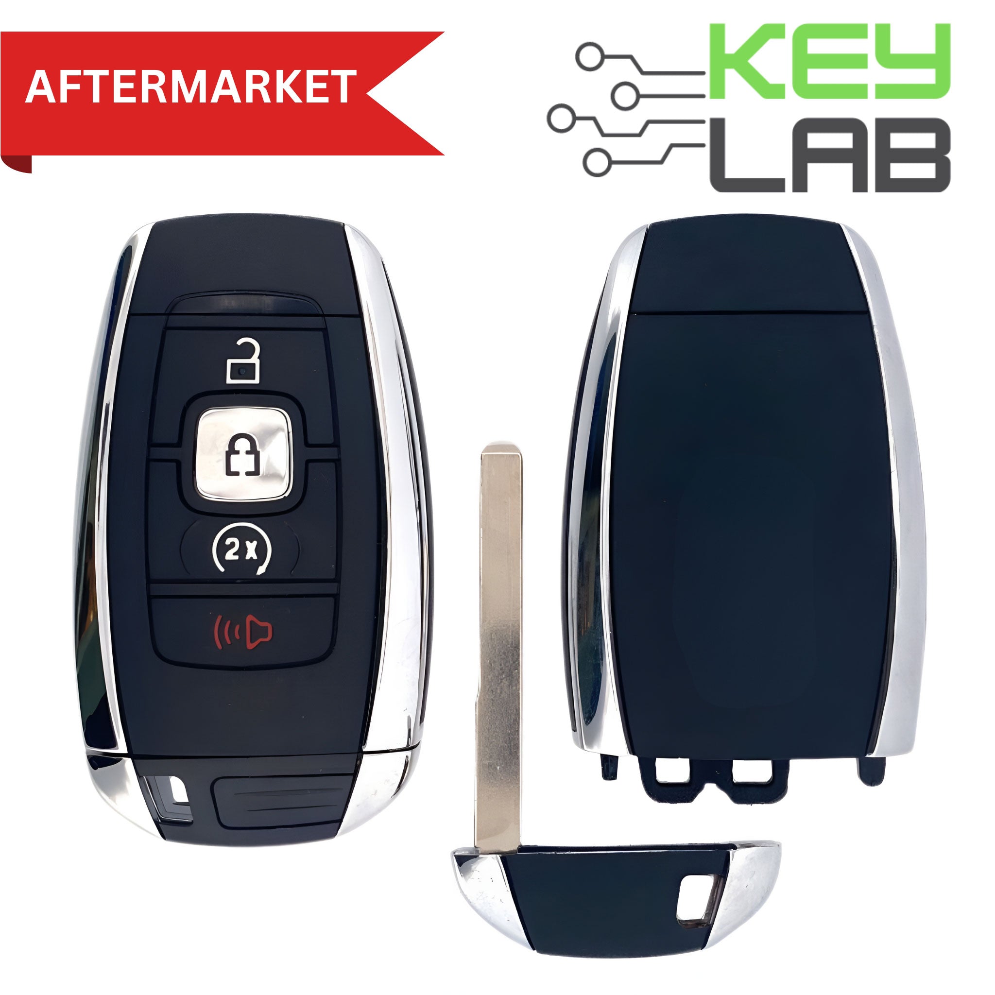 Lincoln Aftermarket 2017-2021 Continental, MKC, MKZ, Navigator Smart Key 4B Remote Start FCCID: M3N-A2C94078000 PN# 5929516, 164-R8155 - Royal Key Supply