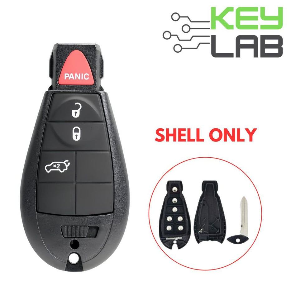 Jeep 2008-2019 Fobik Key SHELL for IYZ-C01C