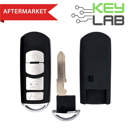 Mazda Aftermarket 2016-2019 CX-5, CX-9 Smart Key 4B Hatch FCCID: WAZSKE13D01 PN# TKY2-67-5DY - Royal Key Supply