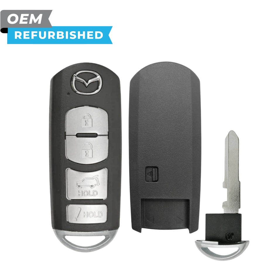 Mazda Refurbished 2016-2019 CX-5, CX-9 Smart Key 4B Hatch FCCID: WAZSKE13D01 PN# TKY2-67-5DY