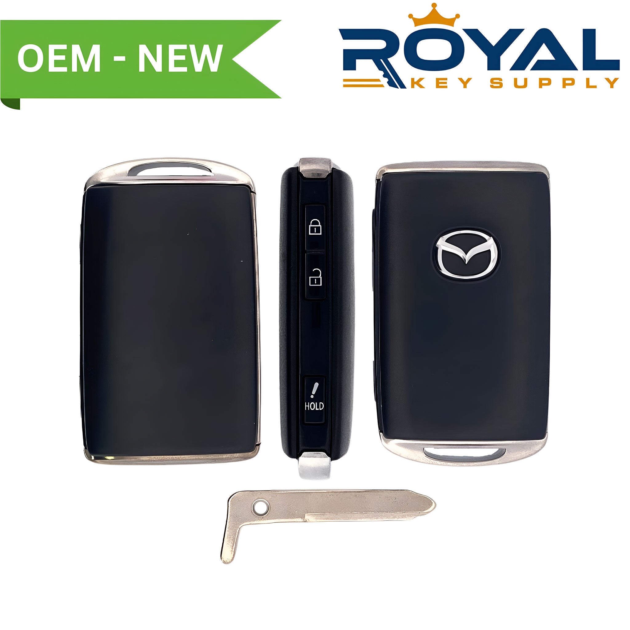 Mazda New OEM 2019-2022 MAZDA 3, CX-30 Smart Key 3B FCCID: WAZSKE11D01 PN# BCYN-67-5RY - Royal Key Supply