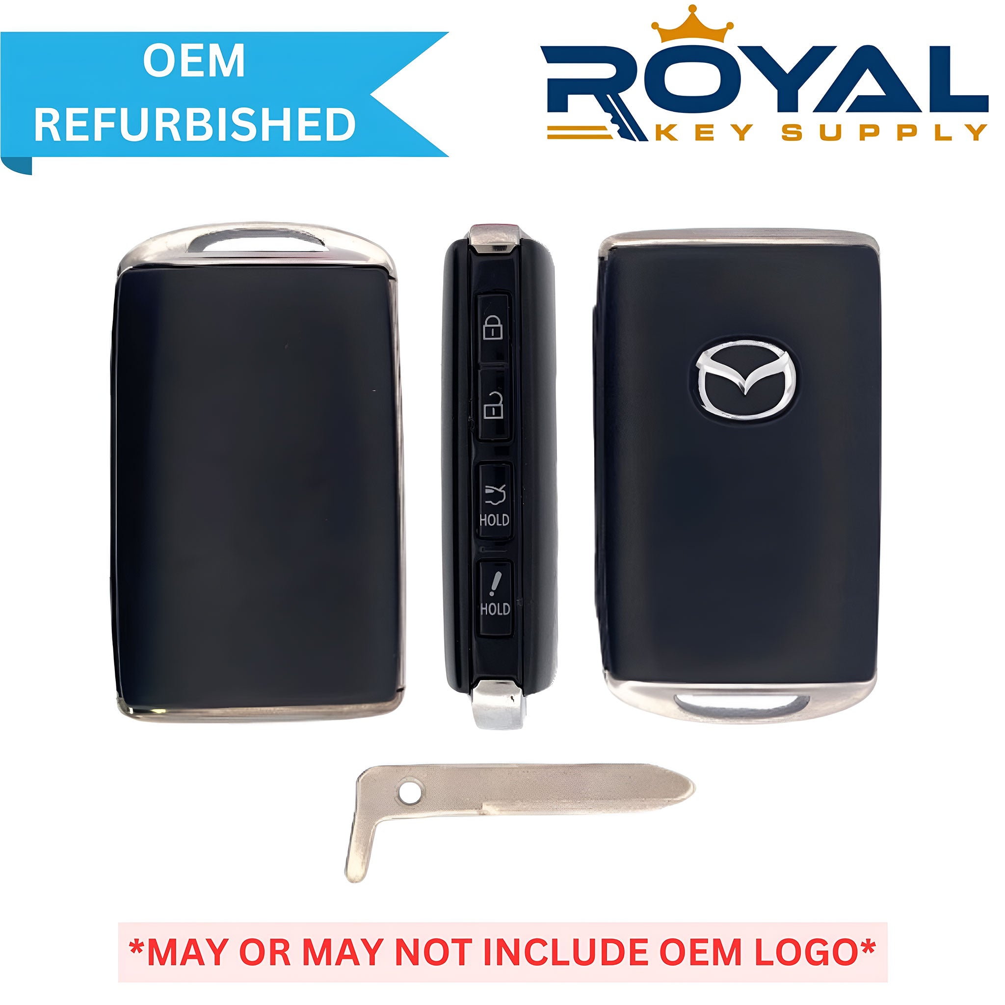 Mazda Refurbished 2019-2021 Mazda 6, Miata MX 5 Smart Key 4B Trunk FCCID: WAZSKE13D03 PN# GDYL-67-5DY - Royal Key Supply