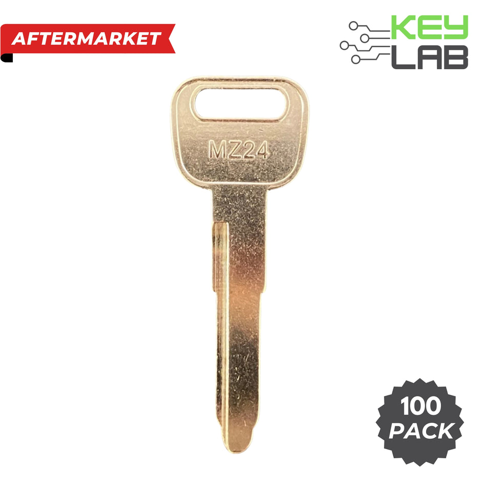 Mazda Aftermarket 2003-2014 Metal Test Key MZ24 (Pack of 100)