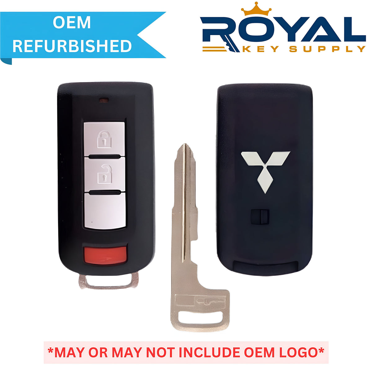 Mitsubishi Refurbished 2013-2020 Mirage Smart Key 3B FCCID: OUC003M PN# 8637B153 - Royal Key Supply