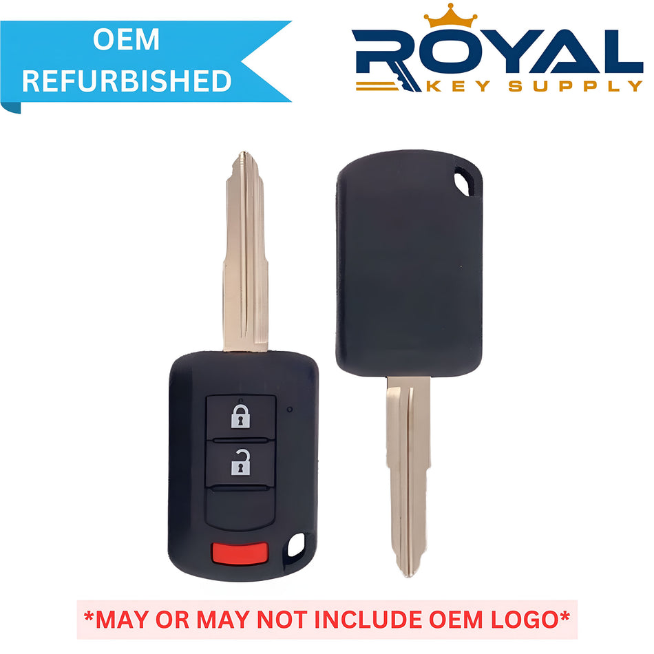 Mitsubishi Refurbished 2013-2021 Mirage Remote Head Key 3B FCCID: OUCJ166N PN# 6370B904 - Royal Key Supply