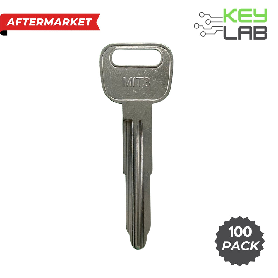 Mitsubishi Aftermarket 2008-2022 Metal Test Key MIT3 (Pack of 100)