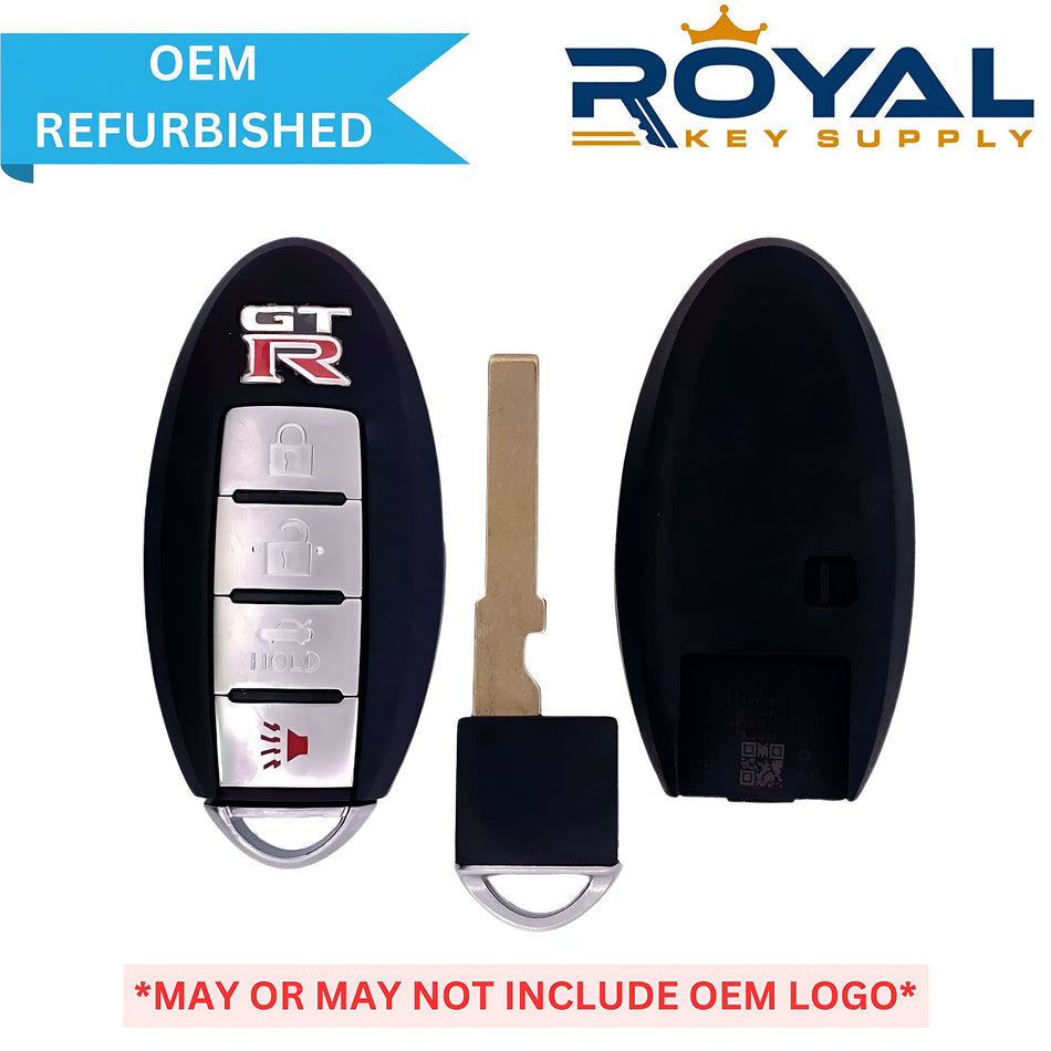 Nissan Refurbished 2009-2020 GT-R Smart Key 4B Trunk FCCID: KR55WK49622 PN# 285E3-JF87A - Royal Key Supply