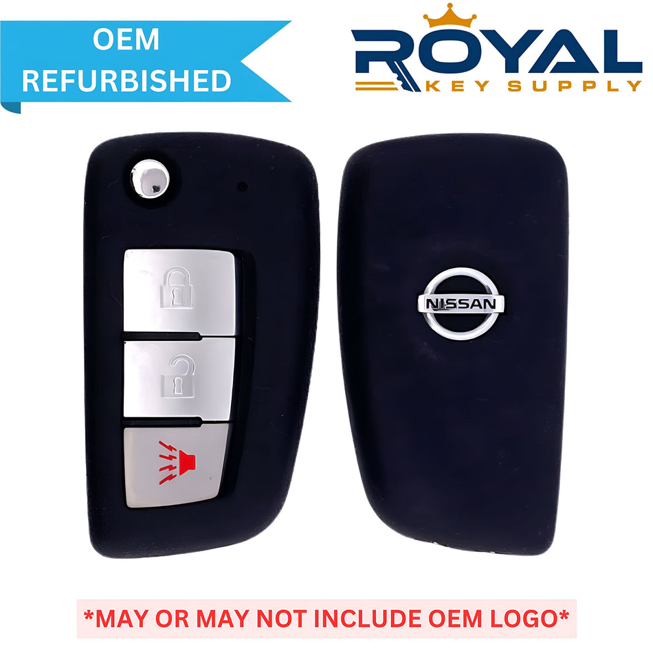 Nissan Refurbished 2014-2019 Rogue Remote Flip Key 3B FCCID: CWTWB1G767 PN# 28268-4BA1A - Royal Key Supply