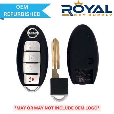 Nissan Refurbished 2017-2018 Rogue Smart Key 4B Remote Start FCCID: KR5S180144106 PN# 285E3-6FL2B - Royal Key Supply