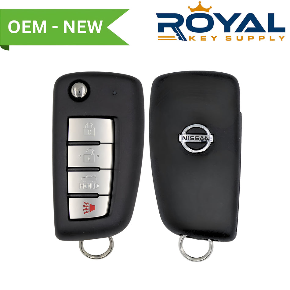 Nissan New OEM Versa Remote Flip Key 4B Trunk FCCID: CWTWB1G767 PN# H0561-5EF0C - Royal Key Supply