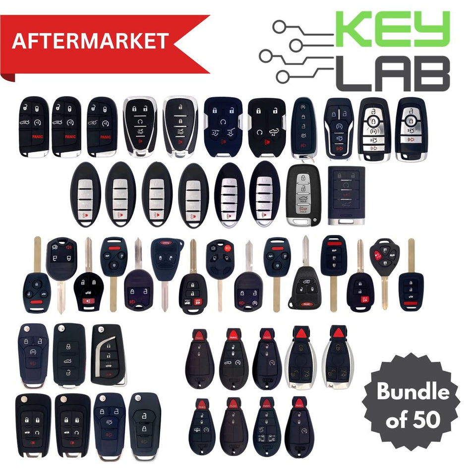 Locksmith Starter Kit - Ultimate Key Pack (Bundle of 50)