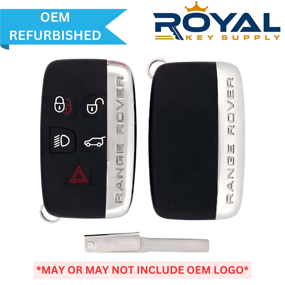 Land Rover Refurbished 2010-2020 Range Rover Smart Key 5B Lights/Hatch FCCID: KOBJTF10A PN# 5E0U30147 - Royal Key Supply