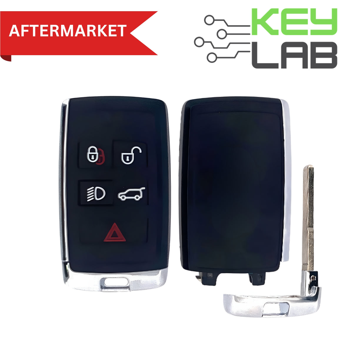 Land Rover Aftermarket 2018-2022 Discovery Smart Key 5B Lights/Hatch FCCID: K0BJXF18A PN# LR116873 - Royal Key Supply