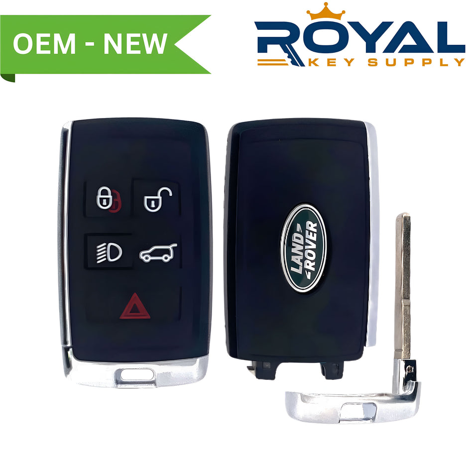 Land Rover New OEM 2018-2022 Discovery Smart Key 5B Lights/Hatch FCCID: K0BJXF18A PN# LR116873 - Royal Key Supply