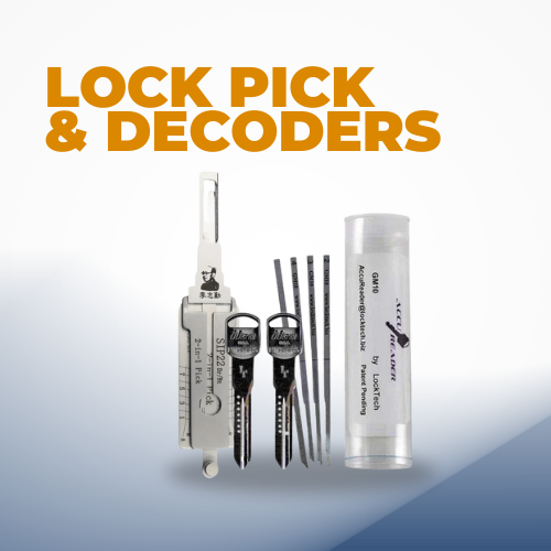 Lock picking tools and decoders