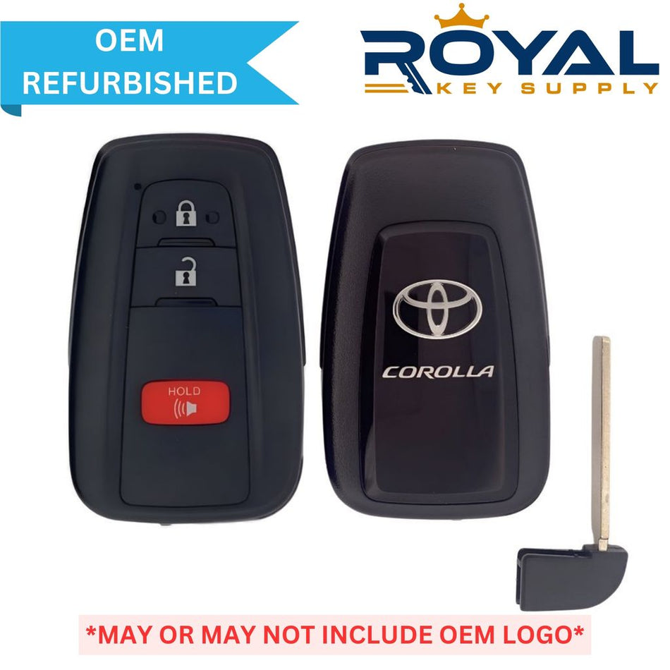 Toyota Refurbished OEM 2019-2022 Corolla Smart Key 3B FCCID: HYQ14FBN PN# 8990H-12180