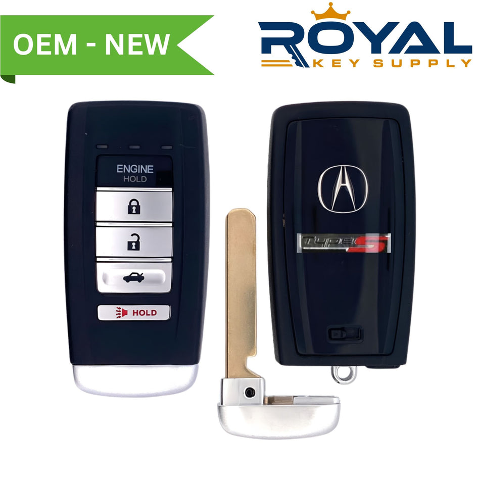 Acura New OEM 2021-2022 TLX Type S 2-WAY Smart Key 5B Trunk/Remote Start (Memory 2) FCCID: KR5995364 PN# 72147-TGZ-C81