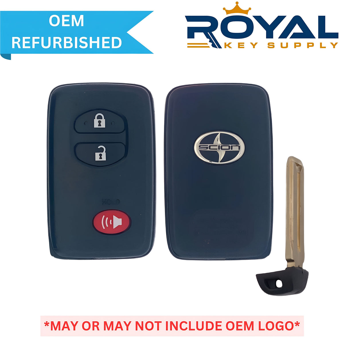 Scion Refurbished 2011-2016 TC Smart Key 3B FCCID: HYQ14ACX PN# 89904-21010 - Royal Key Supply