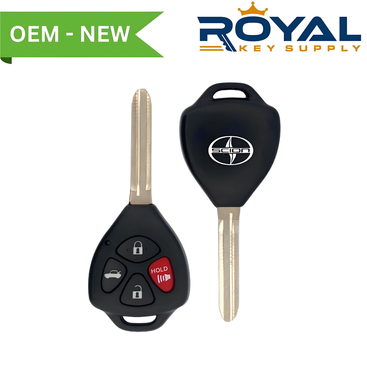 Scion New OEM 2013-2015 FRS Remote Head Key 4B Trunk FCCID: HYQ12BBY PN# SU003-01445 - Royal Key Supply