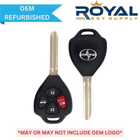 Scion Refurbished 2013-2015 FRS Remote Head Key 4B Trunk FCCID: HYQ12BBY PN# SU003-01445 - Royal Key Supply