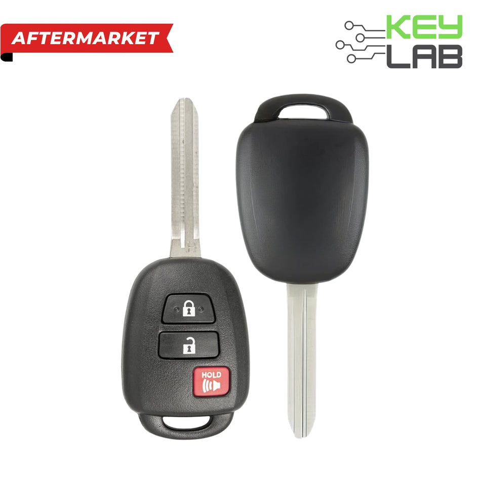 Scion Aftermarket 2013-2016 TC Remote Head Key 3B FCCID: MOZB52TH PN# 89070-52G30
