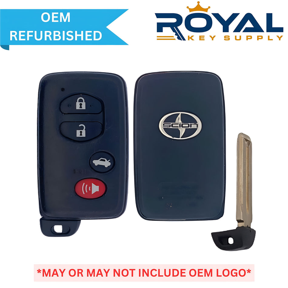 Scion Refurbished 2013-2016 FRS Smart Key 4B Trunk FCCID: HYQ14ACX PN# SU003-04643 - Royal Key Supply