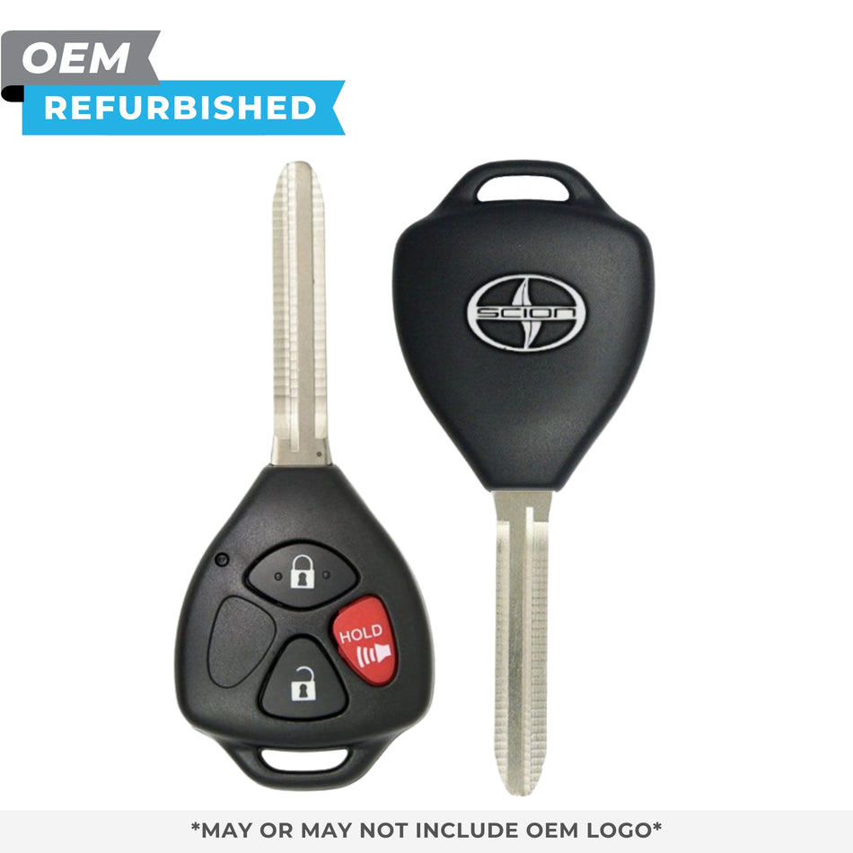 Scion Refurbished 2008-2013 TC Remote Head Key 3B FCCID: MOZB41TG PN# 89070-21111