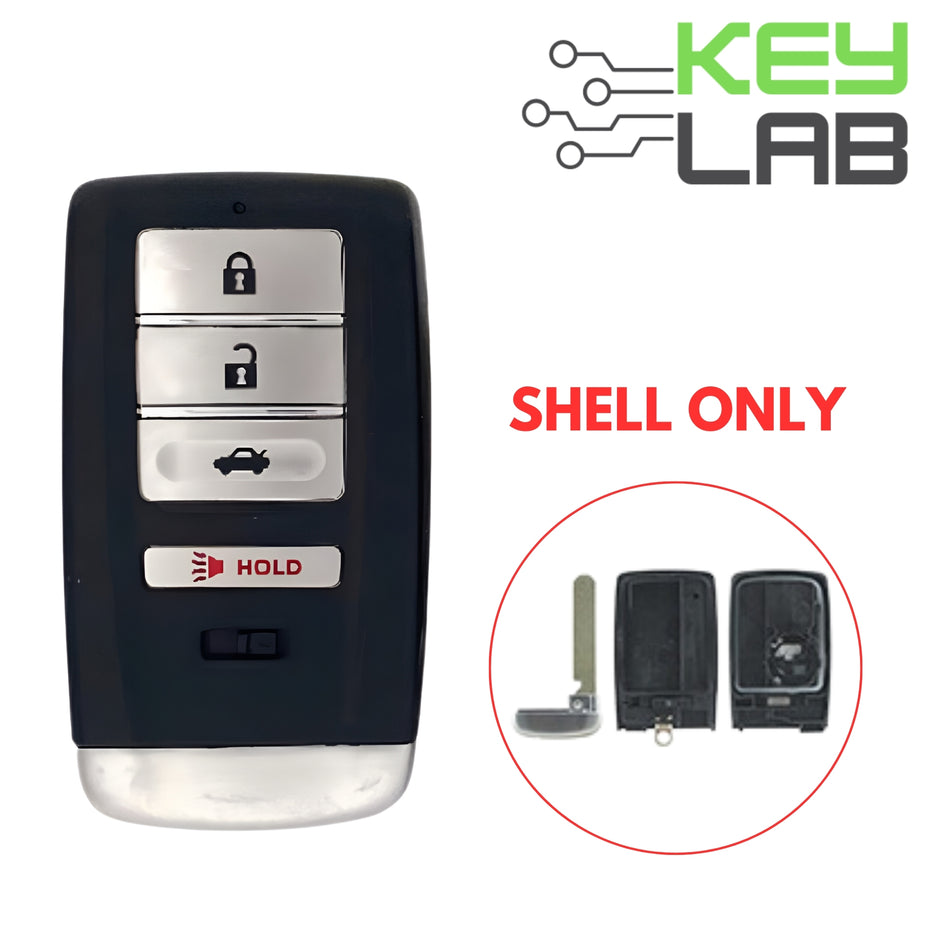 Acura 2016-2020 Smart Key SHELL 4B Trunk for KR5V1X - Royal Key Supply