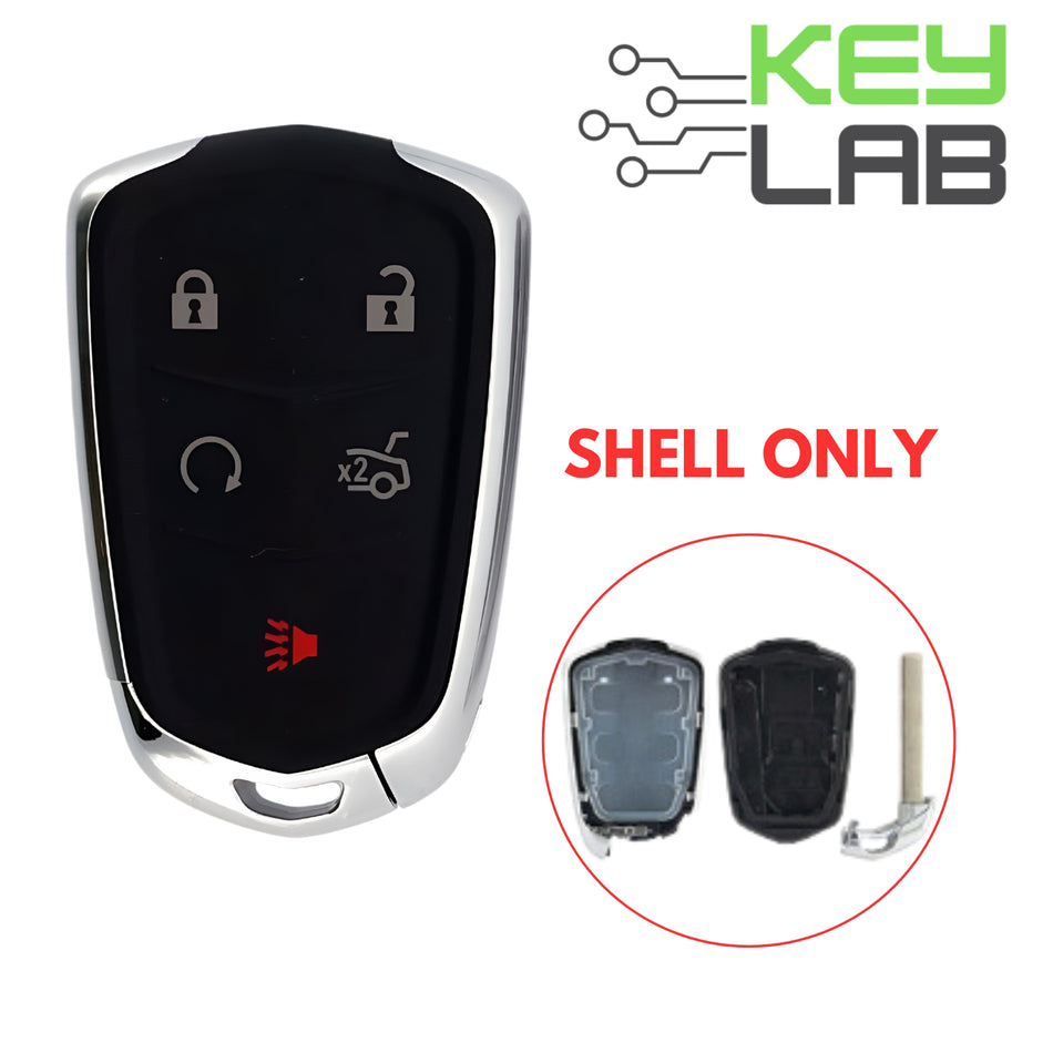 Cadillac 2014-2019 Remote Smart Key SHELL for HYQ2AB - Royal Key Supply