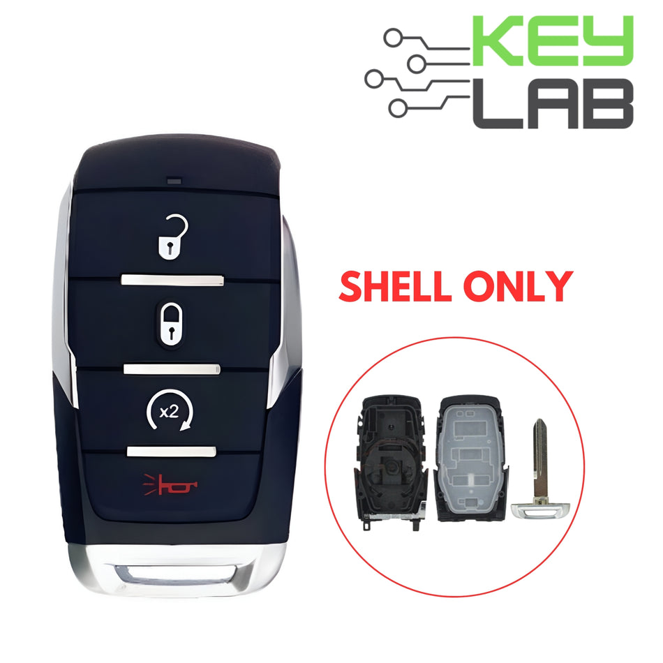 Dodge 2019-2023 Smart Key 4B SHELL for OHT-4882056 - Royal Key Supply