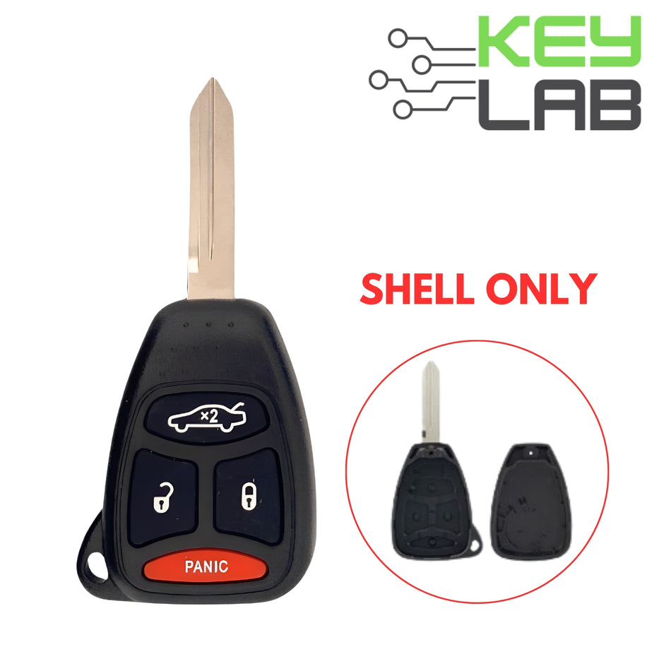 Chrysler 2007 Remote Head Key 4B SHELL for KOBDT04A - Royal Key Supply