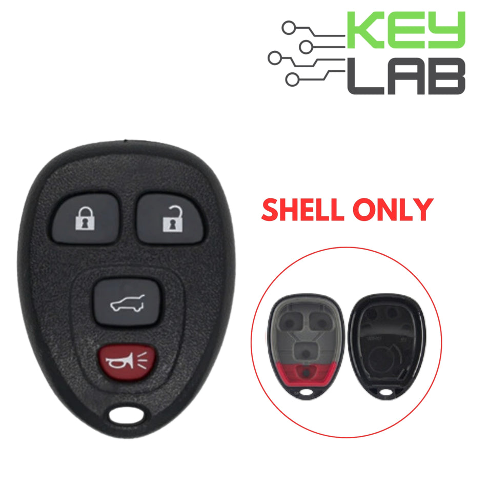GM 2007-2012 Keyless Entry Remote SHELL for OUC60270/OUC60221 - Royal Key Supply