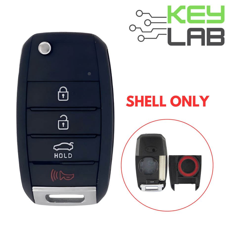 Kia 2014-2015 Flip Key SHELL for NYODD4TX1306 - Royal Key Supply