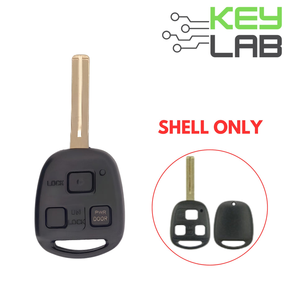 Lexus 1998-2005 Remote Key SHELL for HYQ1512V - Royal Key Supply