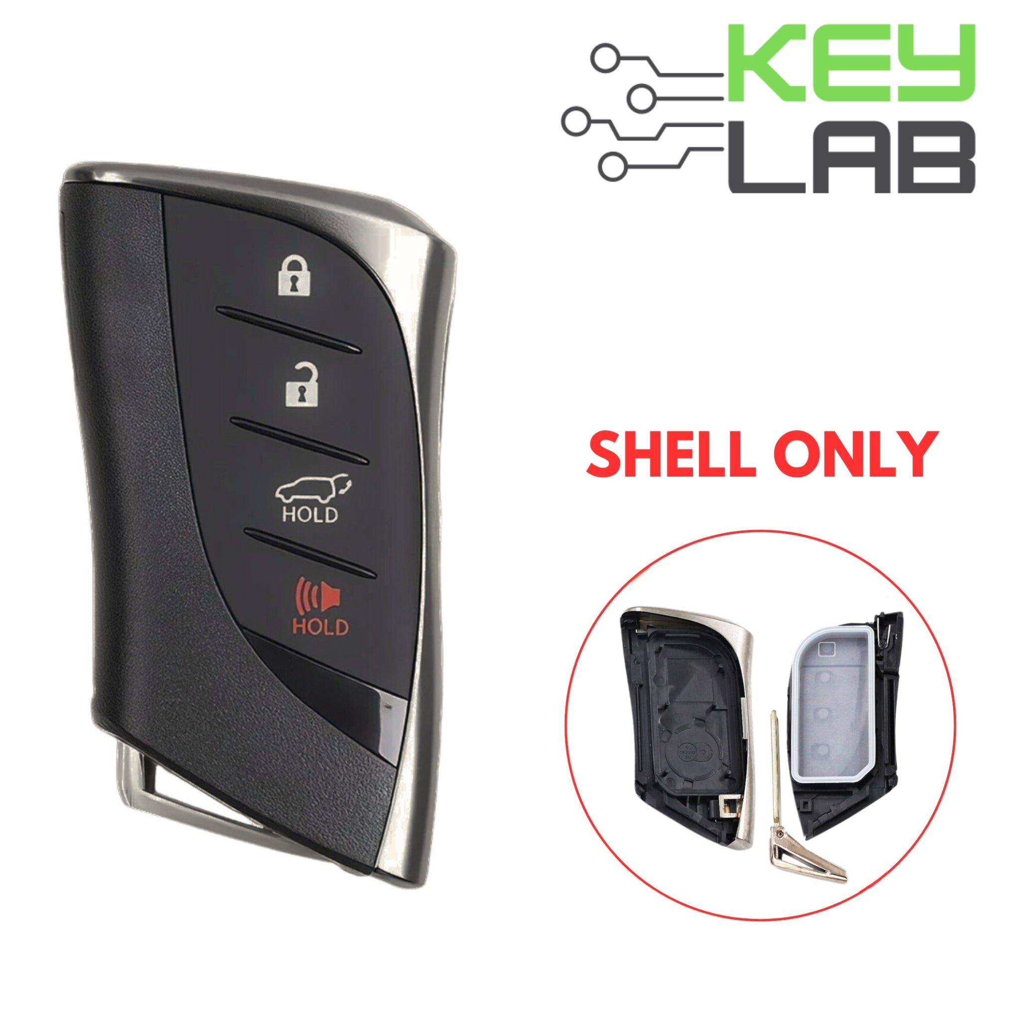 Lexus 2019-2021 Smart Key SHELL 4B for HYQ14FBF