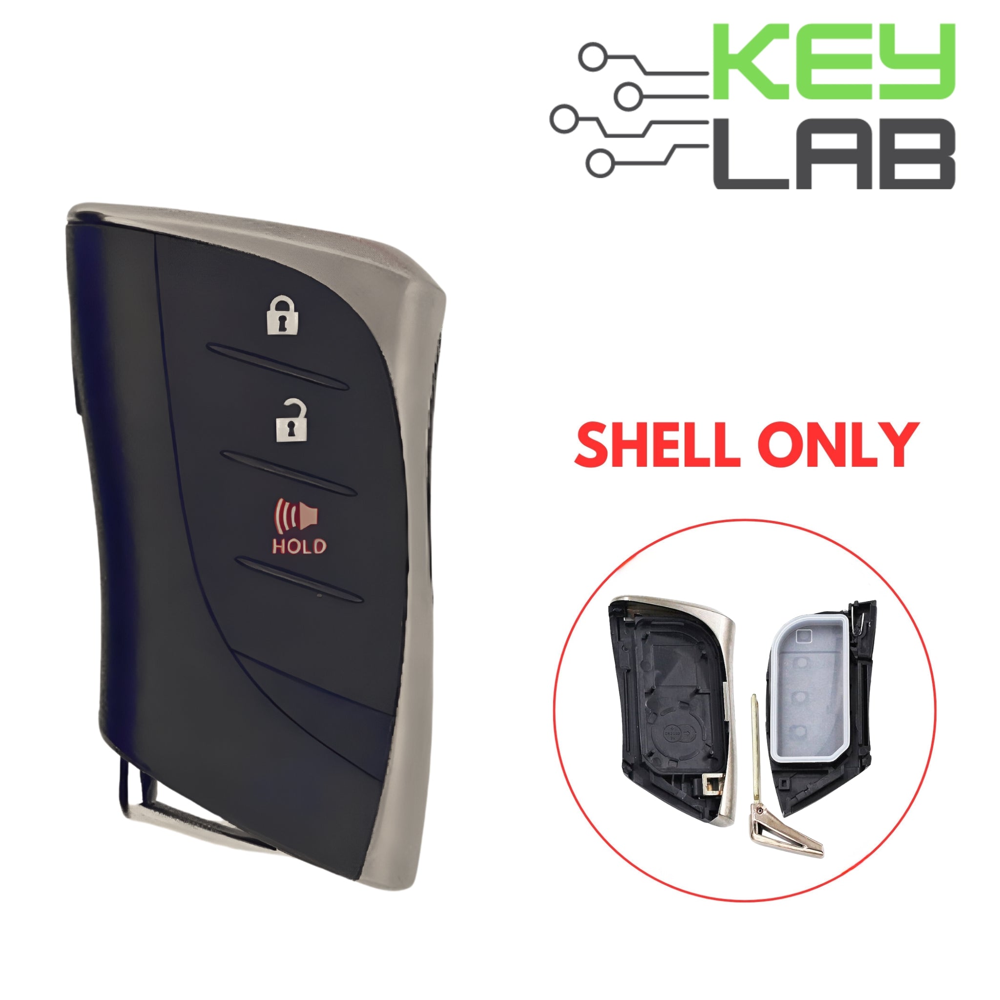 Lexus 2019-2021 Smart Key SHELL 3B for HYQ14FBF