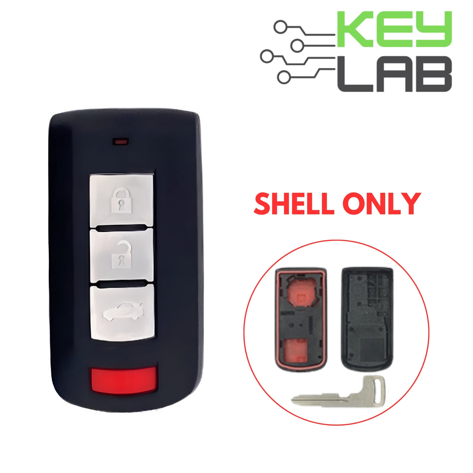 Mitsubishi 2013-2020 Smart Key SHELL for OUC644M-KEY-N - Royal Key Supply