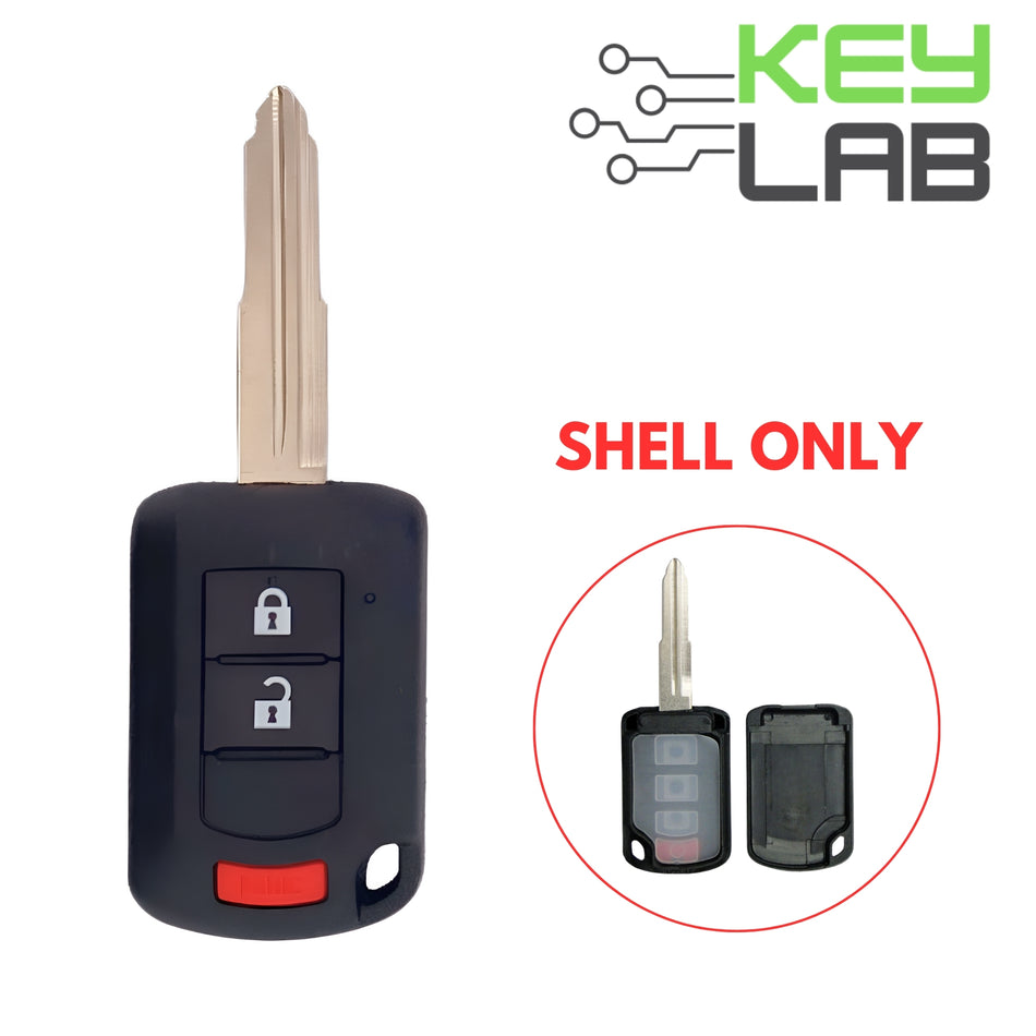Mitsubishi 2016-2021 Remote Head Key SHELL for OUCJ166N - Royal Key Supply