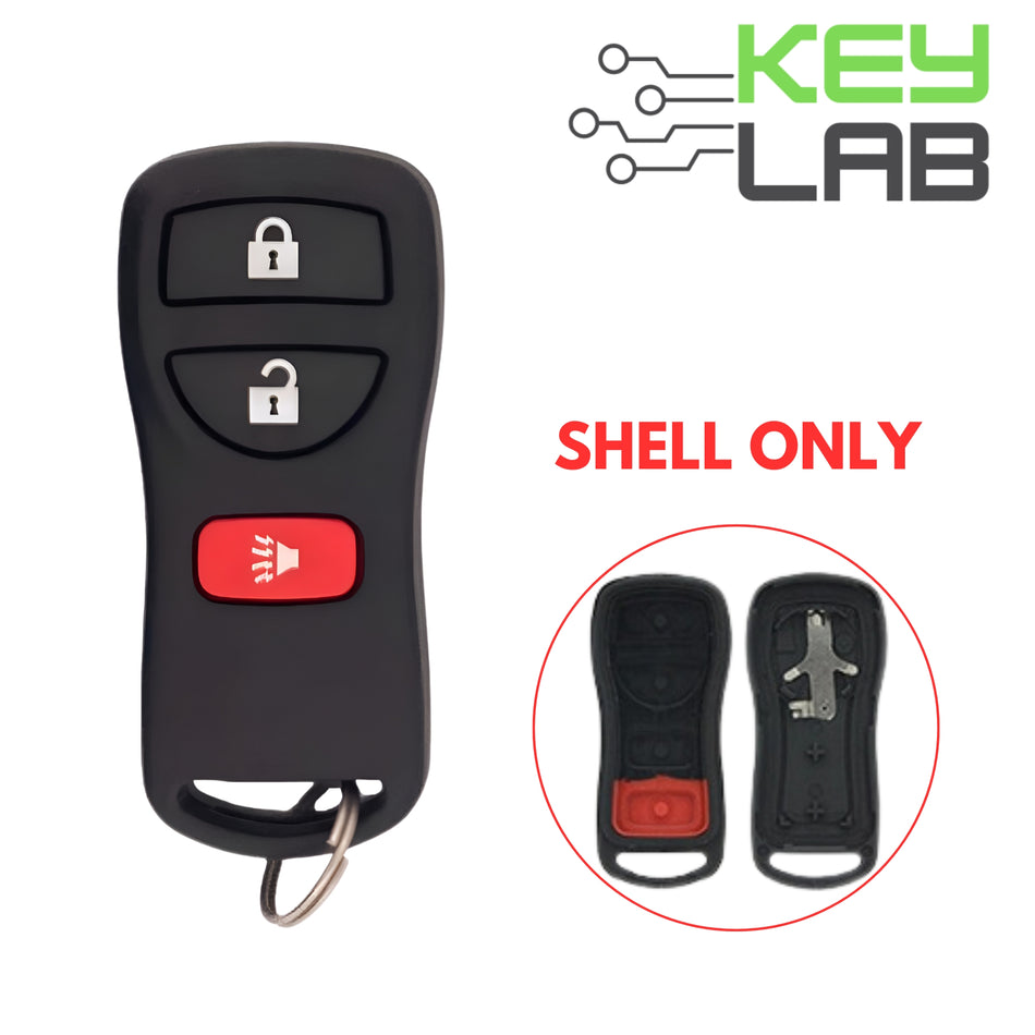 Nissan 2002-2017 Remote Fob Key SHELL for KBRASTU15 - Royal Key Supply