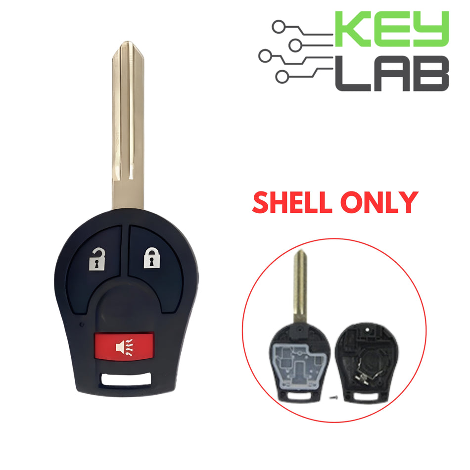 Nissan 2003-2019 Remote Key SHELL for CWTWB1U751 3B - Royal Key Supply